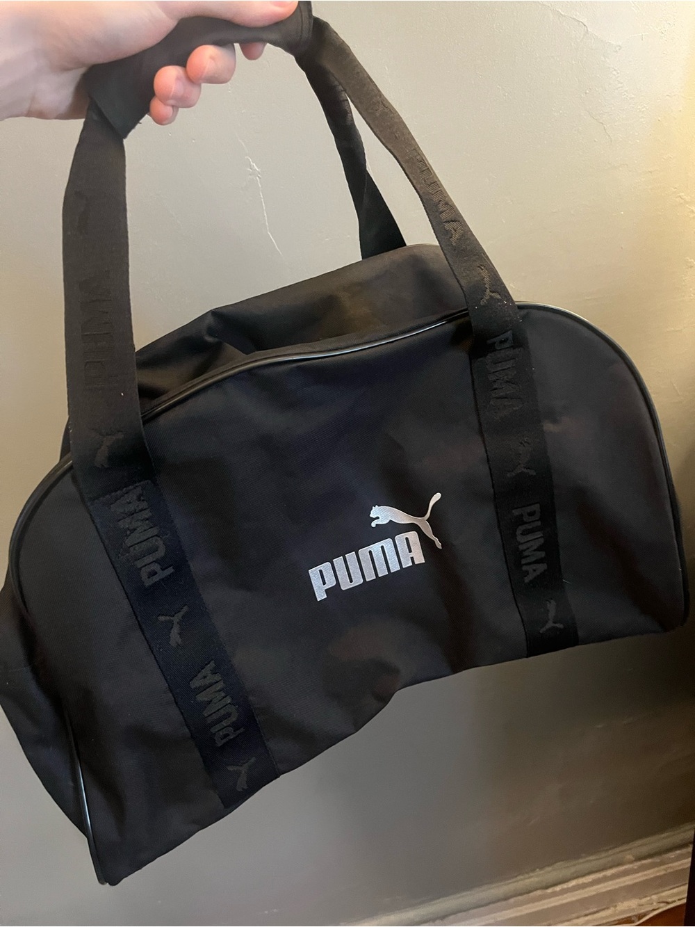 Puma Black Duffel Bag - Puma Sports Bag